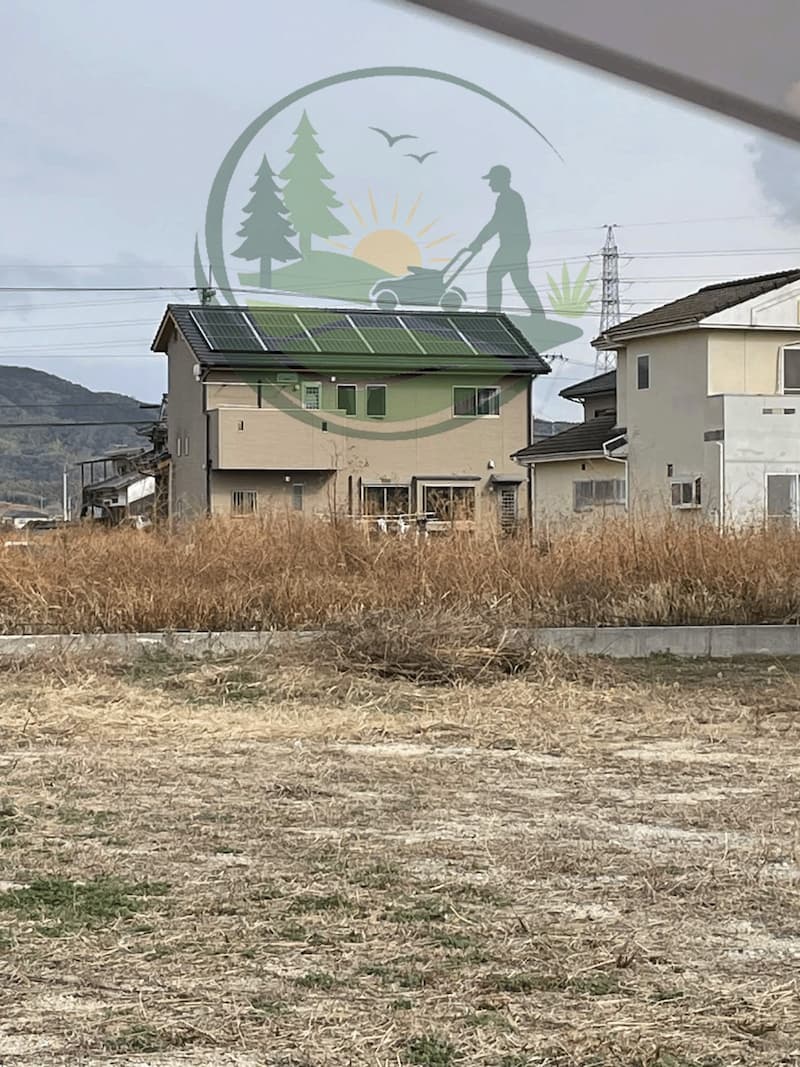 施工前 — アパート敷地